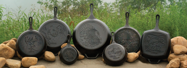 iron skillets for the outdoor chef